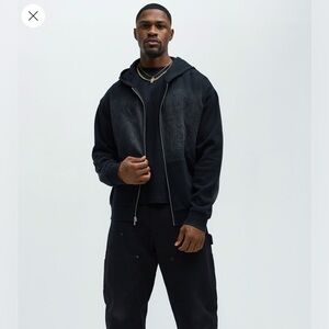 Men’s zip up hoodie